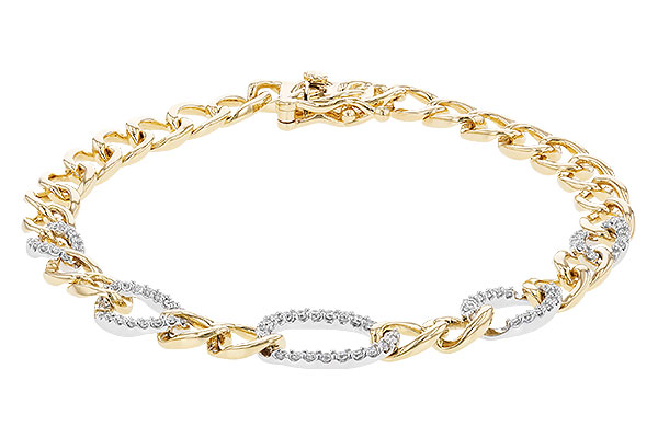 G328-91978: BRACELET .52 TW