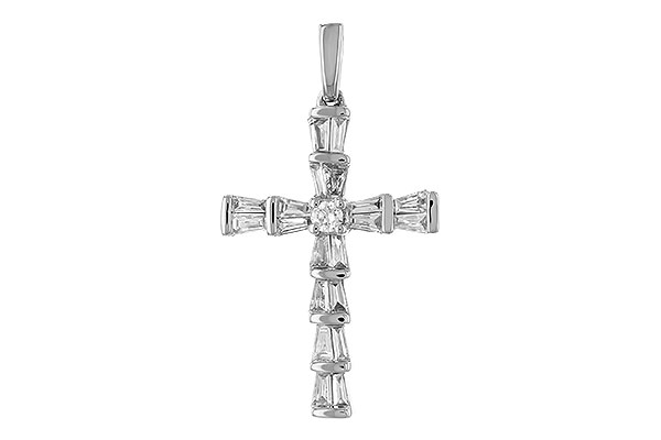 G328-96478: PENDANT .23 TW BAG .26 TW