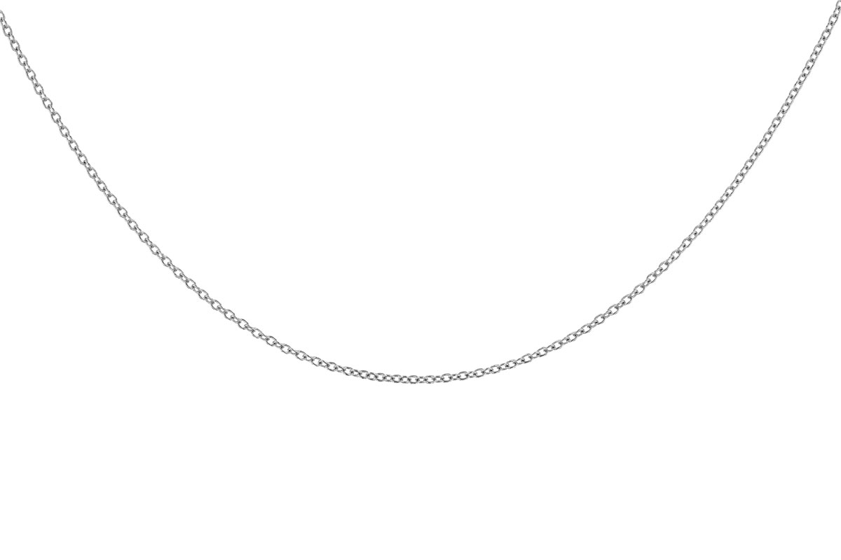 G328-97396: CABLE CHAIN (20IN, 1.3MM, 14KT, LOBSTER CLASP)