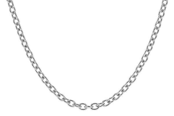 G328-97396: CABLE CHAIN (20IN, 1.3MM, 14KT, LOBSTER CLASP)