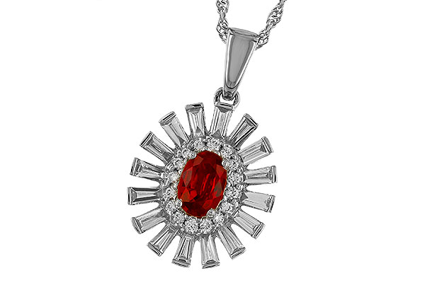 G328-98305: NECK .58 RUBY TW 1.10 TGW (6x4MM RUBY)