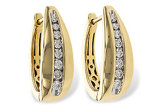 G328-99196: EARRINGS .40 TW