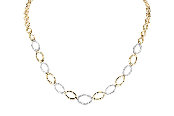 G328-99214: NECKLACE 1.00 TW (17")