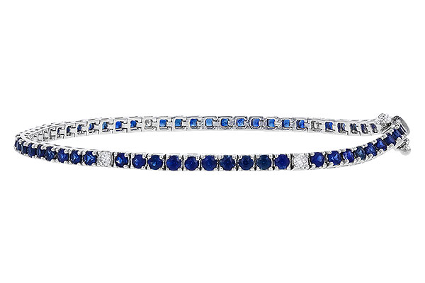 G329-82887: BRACELET 3.27 TW SAPP 3.52 TGW (7")
