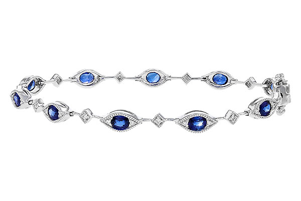 G329-82896: BRACELET 2.31 SAPPHIRE 2.50 TGW (7")