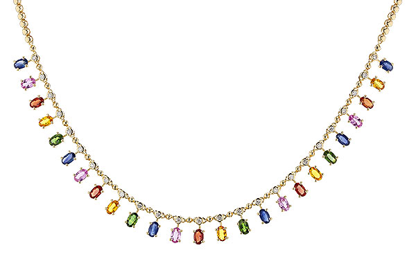 G329-85569: NECK 6.75 MULTI-COLOR SAPP 7.21 TGW (17.25")