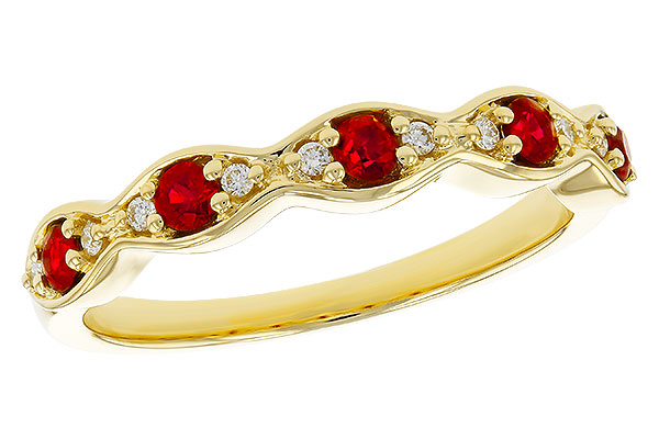G329-90114: LDS WED RG .28 RUBY .34 TGW
