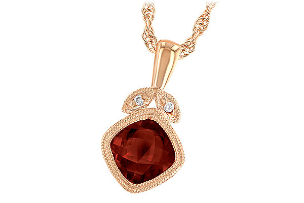 H238-98323: NECK 1.09 GARNET 1.10 TGW