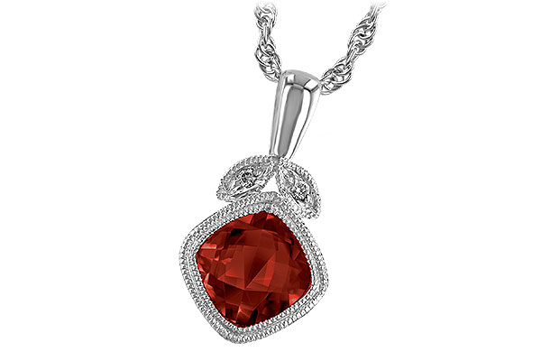 H238-98323: NECK 1.09 GARNET 1.10 TGW