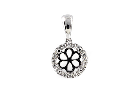 H241-67451: SEMI PENDANT .14 TW
