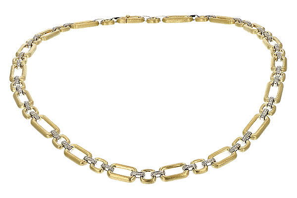 H244-40105: NECKLACE .80 TW (17 INCHES)