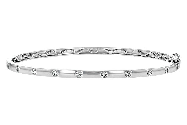 H244-41042: BANGLE BRACELET .40 TW