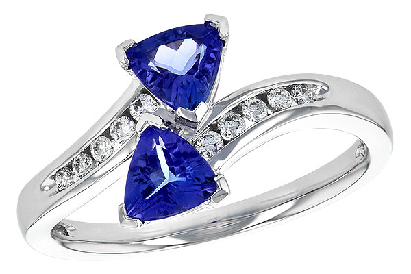 H245-27451: LDS RG .77 TW TANZANITE .90 TGW