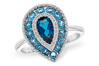 H245-31078: LDS RG 1.52 TW BLUE TOPAZ 1.60 TGW