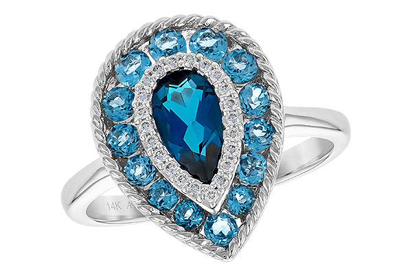 H245-31078: LDS RG 1.52 TW BLUE TOPAZ 1.60 TGW