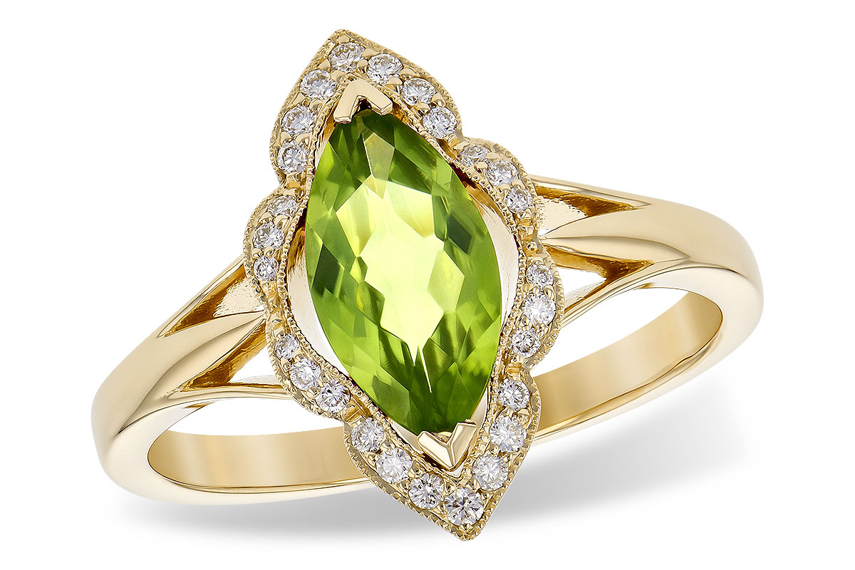 H245-32887: LDS RG .94 PERIDOT 1.05 TGW