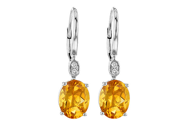 H245-35551: EARR 3.20 TW CITRINE 3.25 TGW (9x7MM CIT)