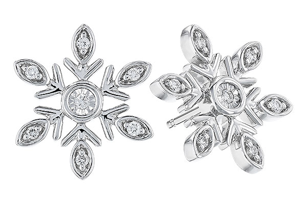 H328-93778: EARRINGS .07 TW