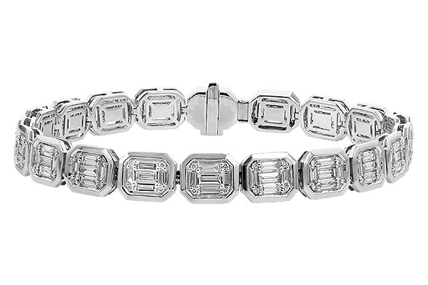 H328-98360: BRACELET 2.50 BAG 2.80 TW (7")