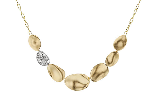 H329-82896: NECKLACE .38 TW (18")