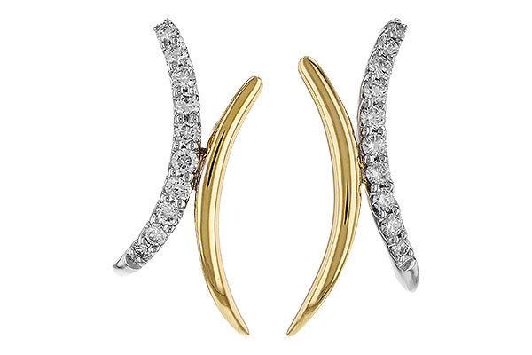 H329-86523: EARRINGS .15 TW