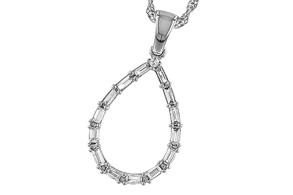 H329-87387: NECKLACE .27 BAG .28 TW