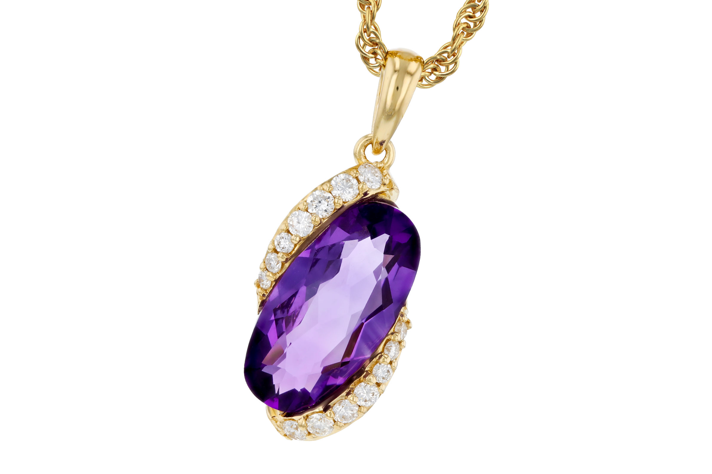 H330-74678: NECK 1.72 AMETHYST 1.84 TGW (12x6MM AMY)