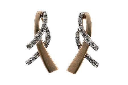 K056-18278: EARRINGS .15 TW