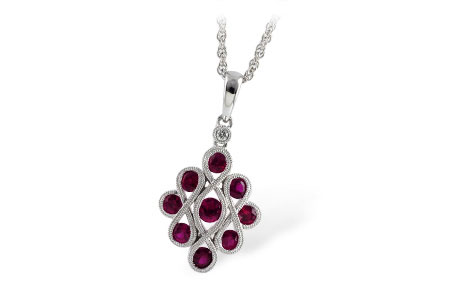 K241-65614: NECK .85 RUBY .87 TGW