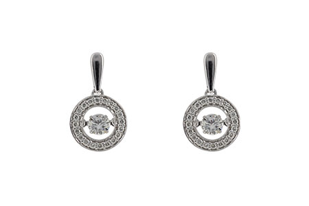 K241-71069: EARRINGS .50 TW