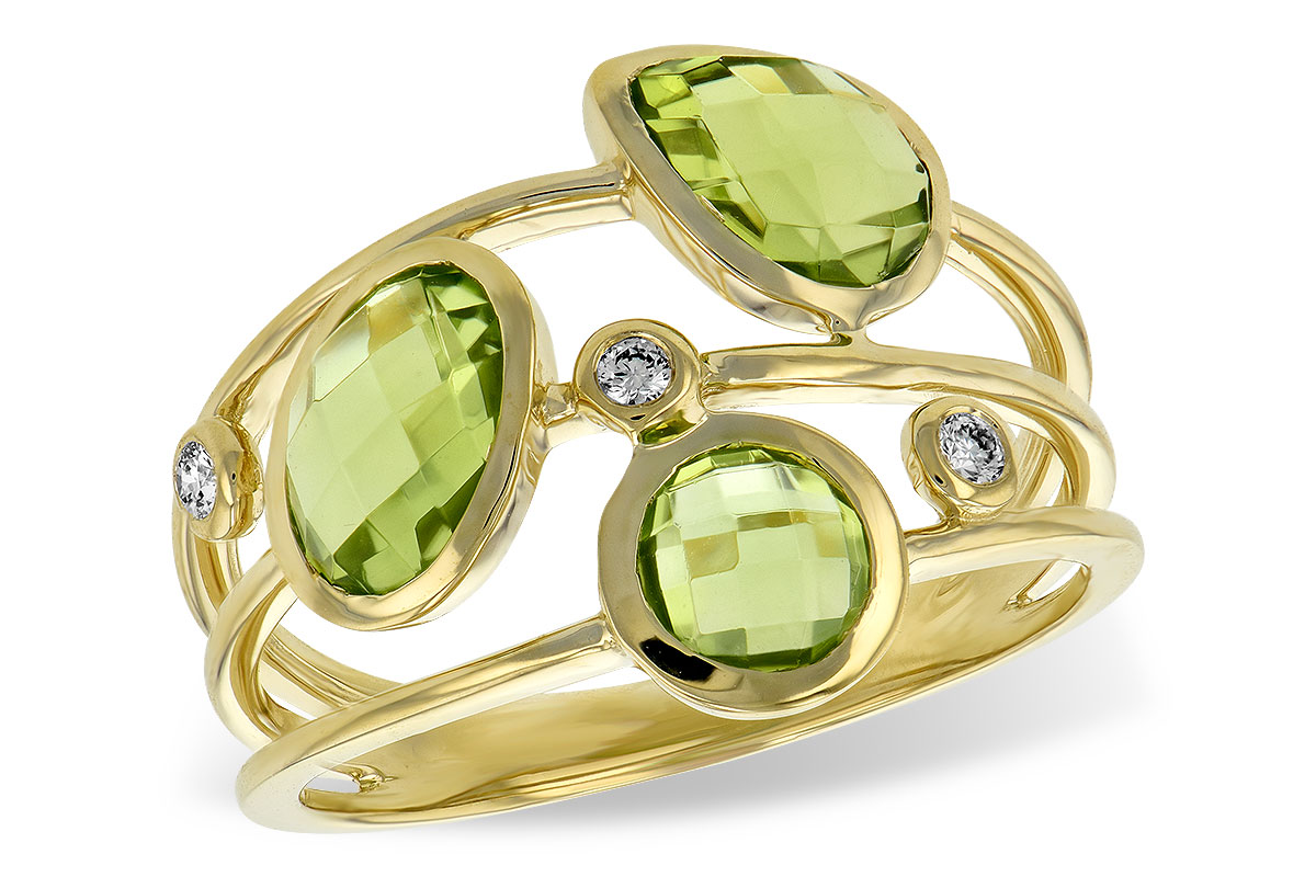 K244-40160: LDS RG 2.45 PERIDOT 2.50 TGW
