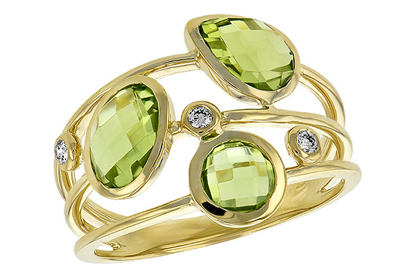 K244-40160: LDS RG 2.45 PERIDOT 2.50 TGW