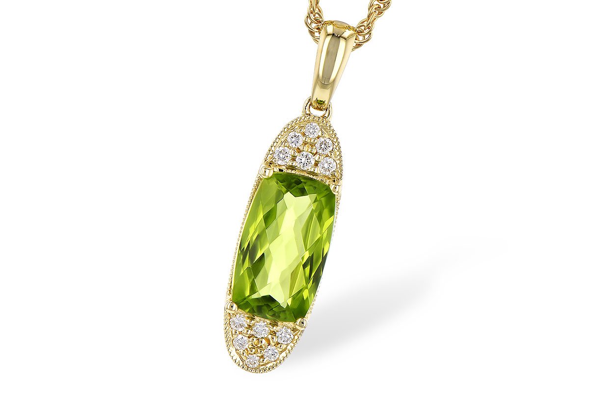 K328-07378: NECK 1.90 PERIDOT 2.00 TGW