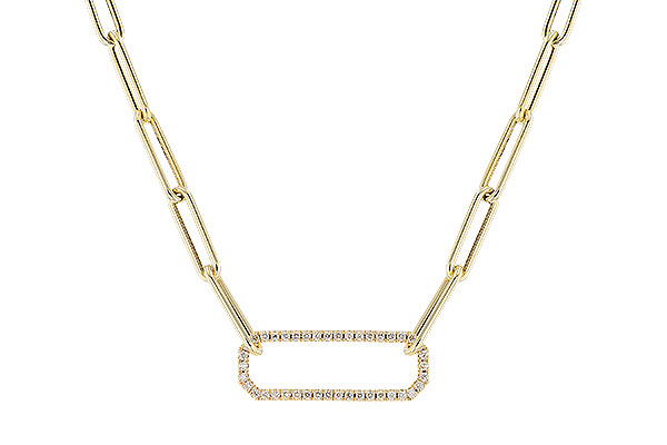 K328-91087: NECKLACE .50 TW (17 INCHES)