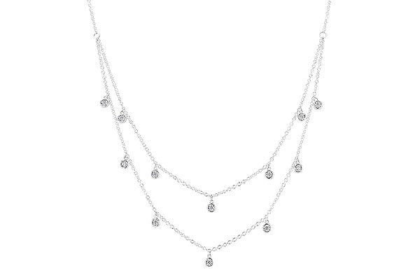 K328-91987: NECKLACE .22 TW (18 INCHES)