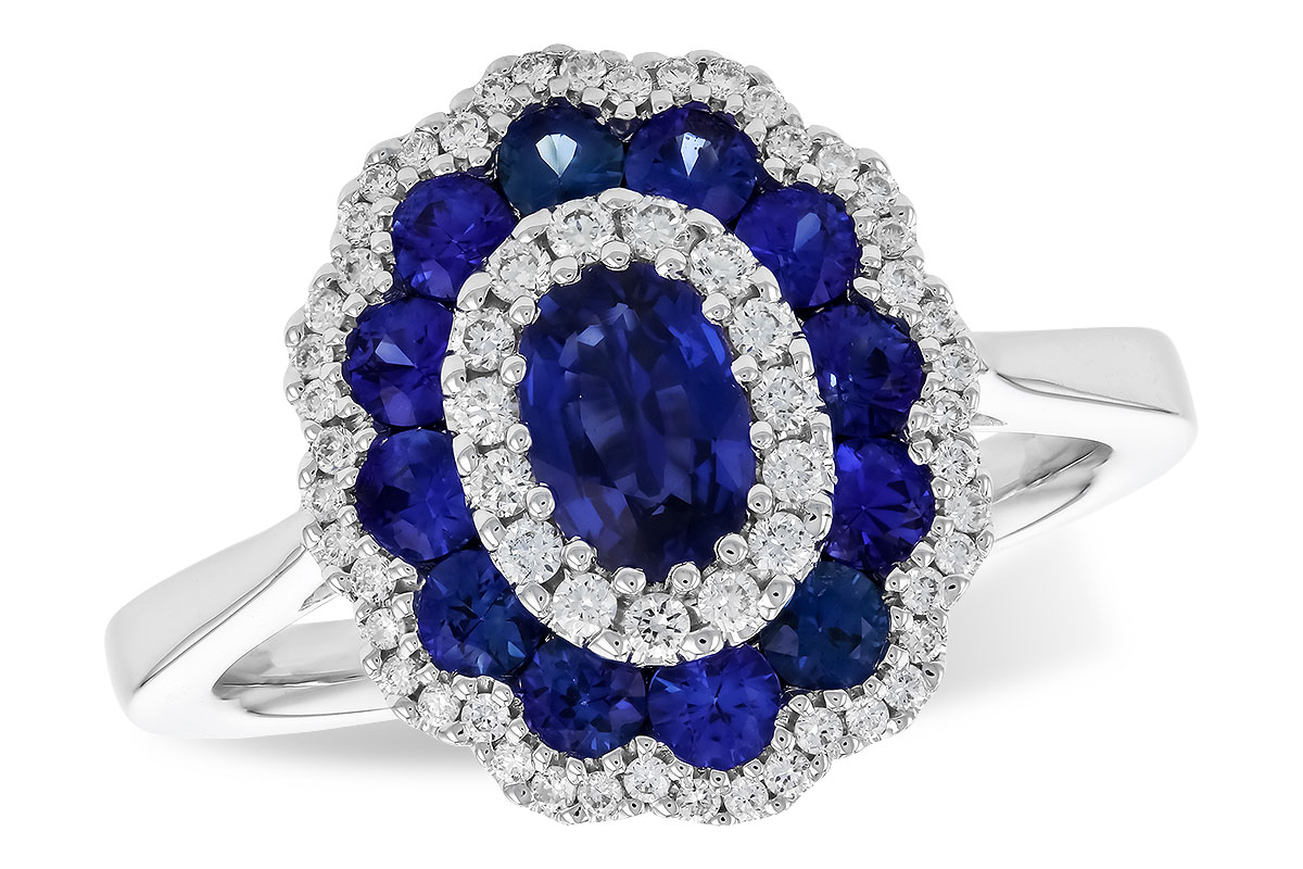 K328-99251: LDS RG 1.33 TW SAPPHIRE 1.56 TGW (6x4 MM SAPP)