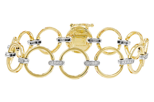 K329-81960: BRACELET .24 TW (7 INCHES)