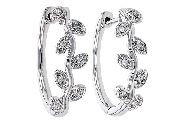 K329-83787: EARRINGS .25 TW