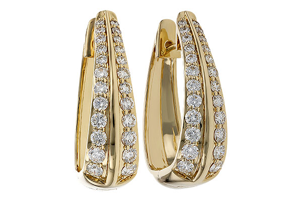K329-84678: EARRINGS 2.00 TW