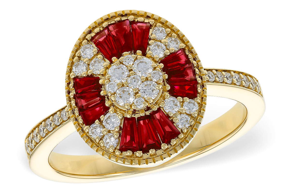 K329-88351: LDS RG .54 TW RUBY .84 TGW
