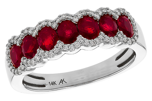 K329-89196: LDS WED RG 1.40 TW RUBY 1.57 TGW