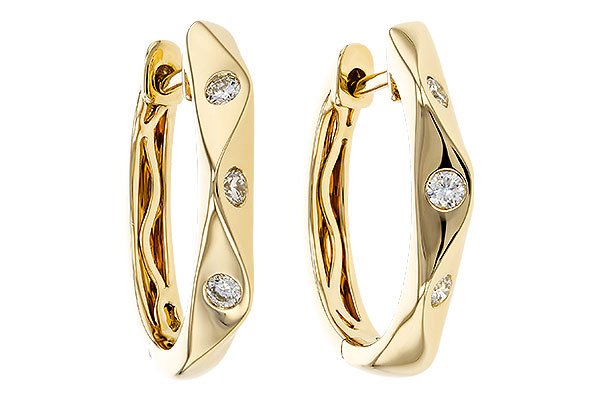 K329-89232: EARRINGS .15 TW