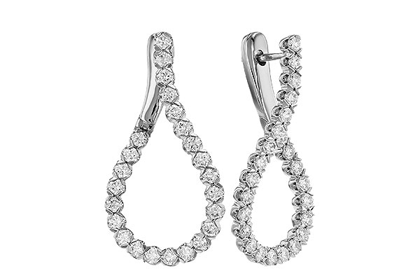 K330-72869: EARRINGS 1.50 TW