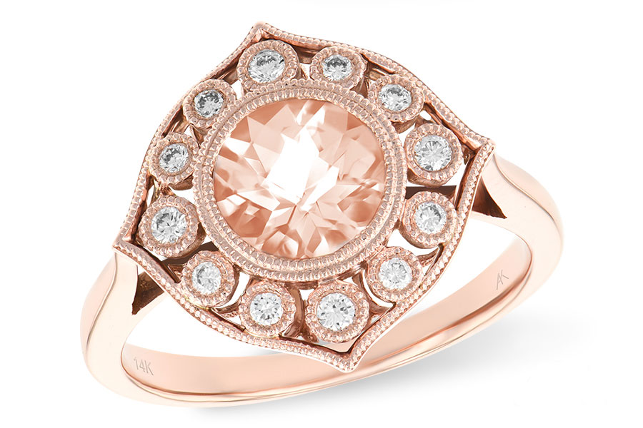 L243-49205: LDS RG .90 MORGANITE 1.05 TW