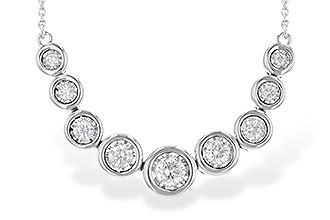 L245-33769: NECKLACE .50 TW