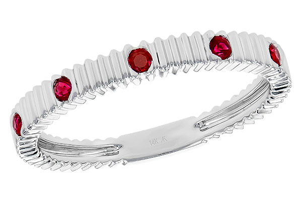 L328-01023: LDS WED RG .12 RUBY TW