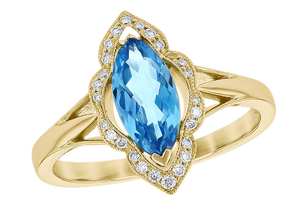 L328-06532: LDS RG 1.26 BLUE TOPAZ 1.37 TGW