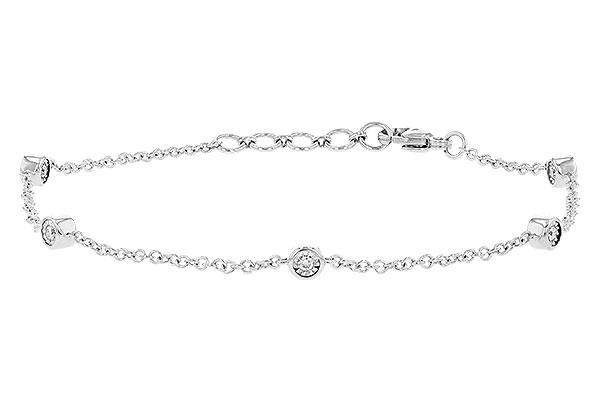 L328-07378: BRACELET .15 TW (7.25")