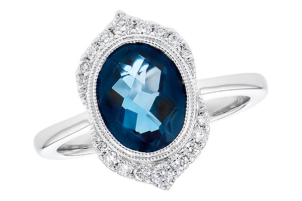 L328-07423: LDS RG 1.86 LONDON BLUE TOPAZ 2.00 TGW