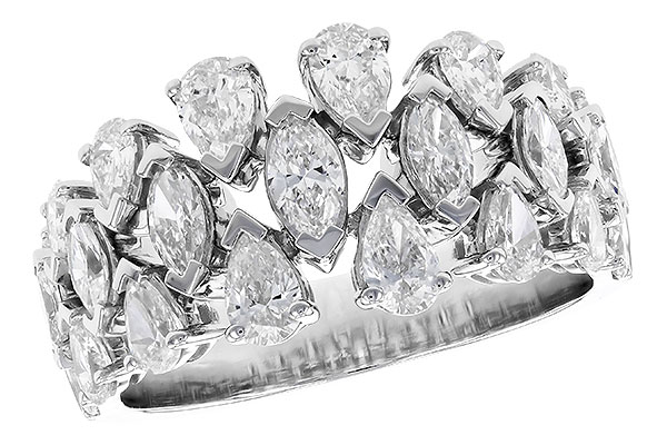 L328-99205: LDS DIA WED RG 1.85 TW FANCY CUT DIAS